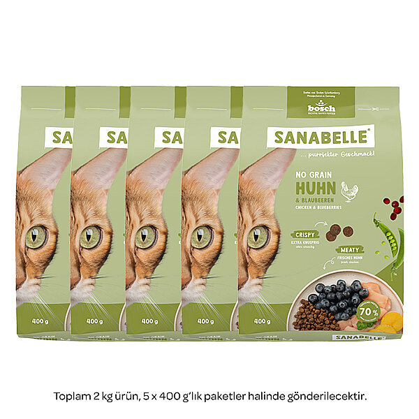 Sanabelle Tahılsız No Grain Kedi Maması 2 kg - 2