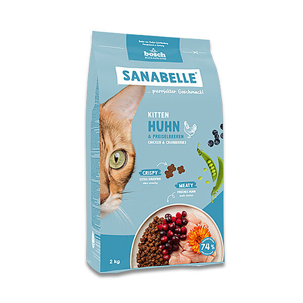 Sanabelle Glutensiz Yavru Kedi Maması 2 kg