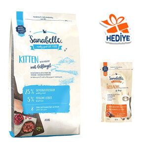Sanabelle Glutensiz Yavru Kedi Maması 2 kg