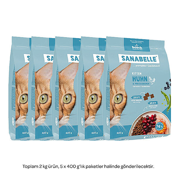 Sanabelle Glutensiz Yavru Kedi Maması 2 kg - 2