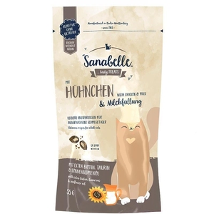 Sanabelle Tavuklu ve Sütlü Kedi Ödül Maması 55 gr