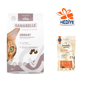 Sanabelle Urinary İdrar Yolu Sağlığını Destekleyen Yetişkin Kuru Kedi Maması 400 gr - 1