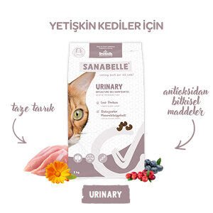Sanabelle Urinary İdrar Yolu Sağlığını Destekleyen Yetişkin Kuru Kedi Maması 8 Kg - 7