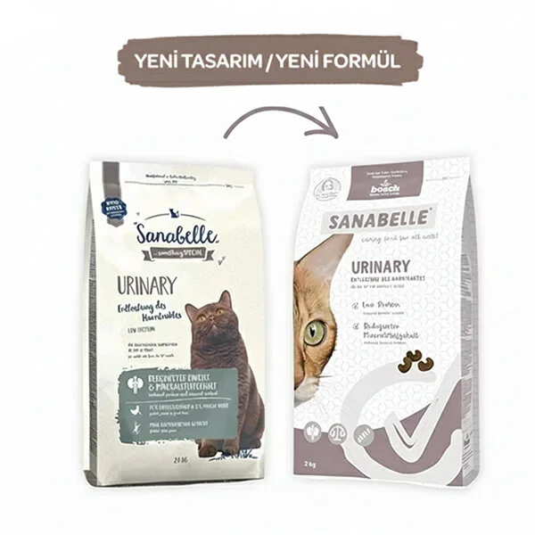 Sanabelle Urinary İdrar Yolu Sağlığını Destekleyen Yetişkin Kuru Kedi Maması 8 Kg - 2