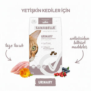 Sanabelle Urinary İdrar Yolu Sağlığını Destekleyen Yetişkin Kuru Kedi Maması 8 Kg - 7