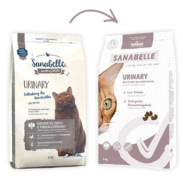 Sanabelle Glutensiz Urinary Kedi Maması 2 kg - 1