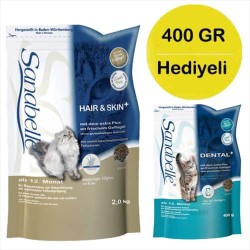Sanabelle Uzun Tüylü Kediler İçin Tahılsız Kedi Maması 2KG + 400 GR
