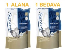 Sanabelle Uzun Tüylü Kediler İçin Tahılsız Kedi Maması 400 GR + 400 GR HEDİYELİ