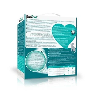 SaniCat Active White Lotus Ultra Topaklanan Kedi Kumu 10 Lt - 2