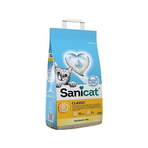 Sanicat Classic Kokusuz Kedi Kumu 20 Lt - 1