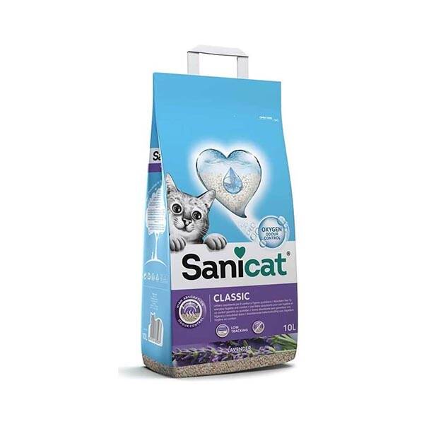 Sanicat Classic Lavanta Kokulu Kedi Kumu 10 Lt - 1