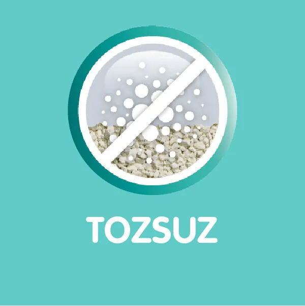 Sanicat Clumping White Cotton Fresh Oksijen Kontrol Kedi Kumu 10 Lt - 7