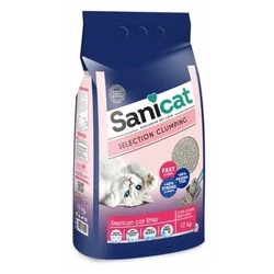 Sanicat Kokulu Bentonit Topaklaşan Kedi Kumu 12 kg