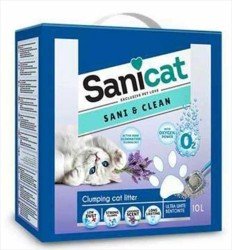 Sanicat SaniClean Lavantalı Kedi Kumu 10 LT