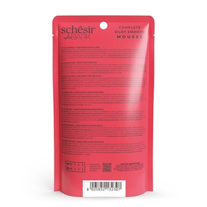 Schesir After Dark Tavuklu ve Sığır Etli Mus Tam ve Dengeli Yetişkin Kedi Yaş Maması 80 g - 2