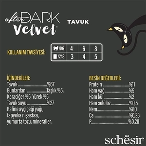 Schesir After Dark  Tavuklu Pouch Yaş Kedi Maması 80 Gr - 3