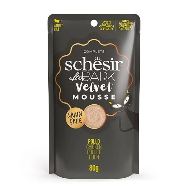 Schesir After Dark  Tavuklu Pouch Yaş Kedi Maması 80 Gr - 1