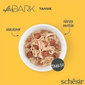 Schesir After Dark Tavuklu Yaş Kedi Maması 80 Gr - 4