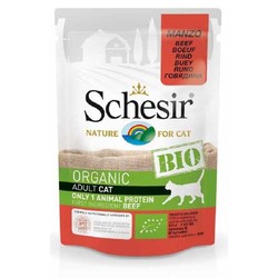 Schesir Bio Range Biftekli Pouch Kedi Yaş Maması 85gr