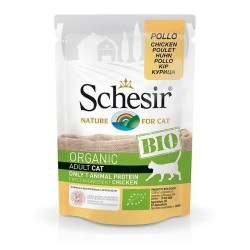 Schesir Bio Range Tavuklu Pouch Kedi Yaş Maması 85gr