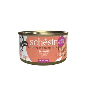 Schesir Doğal Somonlu Yaş Kedi Maması 85 GR
