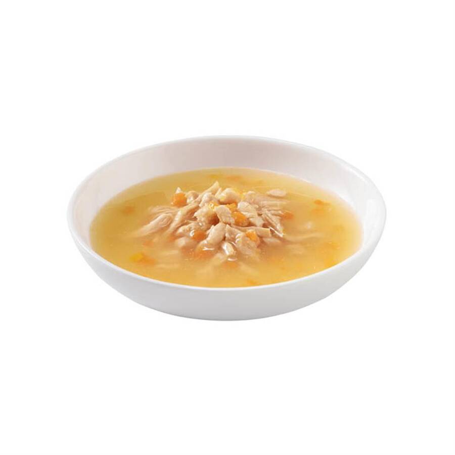 Schesir Soup Tavuklu, Havuçlu ve Balkabaklı Tamamlayıcı Yetişkin Kedi Çorbası 85 g - 2