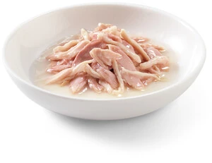 Schesir Doğal Ton Balıklı ve Tavuklu Soslu Yaş Kedi Maması 85 GR - 2