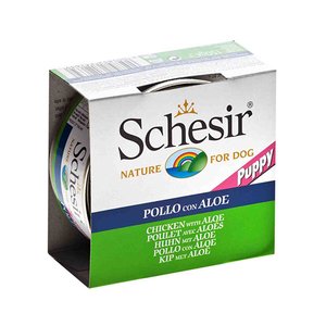 Schesir Jelly Tavuk Etli ve Aloeveralı Yavru Köpek Konservesi 150 Gr