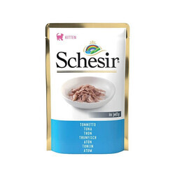 Schesir Jelly Ton Balıklı Pouch Yavru Kedi Yaş Maması 85 Gr