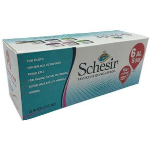 Schesir Multipack Tavuklu & Quinoa Serisi Yaş Kedi Maması 85 Gr x 6 Adet