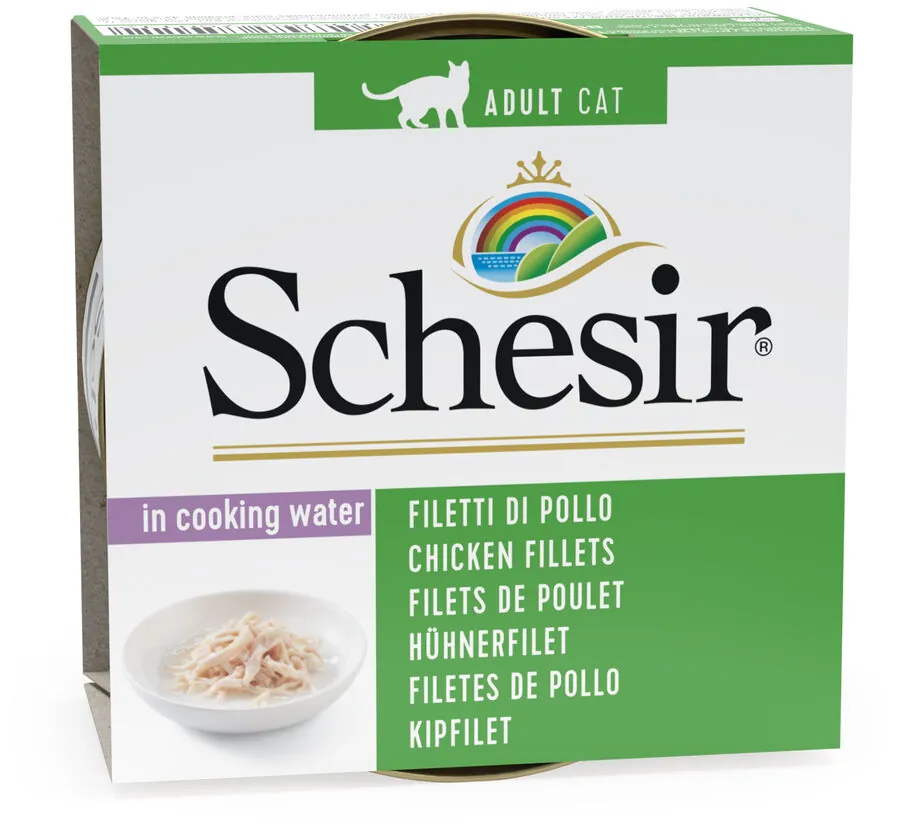 Schesir Tavuk Fileto Doğal Soslu Yaş Kedi Maması 85 GR - 2