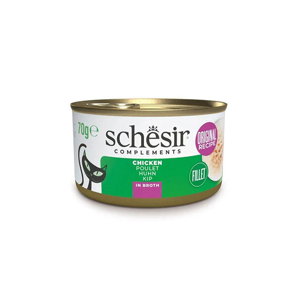 Schesir Tavuk Filetolu Yetişkin Kedi Konservesi 85g - 1