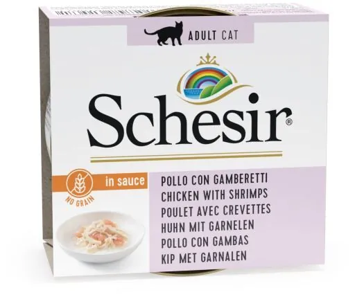 Schesir Tavuklu Ve Karidesli Yaş Kedi Maması 70 GR - 2