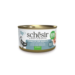 Schesir Ton Balığı ile Berlam Balıklı Jöle İçinde Kedi Konservesi 70g