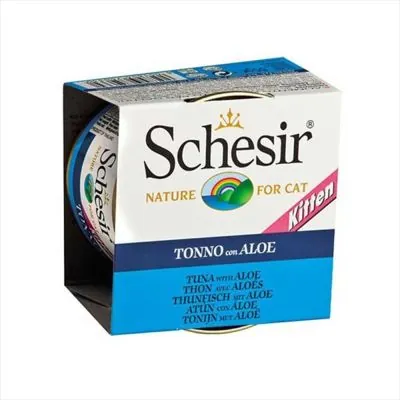 Schesir Ton Balığı ve Aloeveralı Yavru Yaş Kedi Maması 85 GR - 1