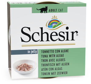 Schesir Ton Balığı ve Deniz Bitkili Yaş Kedi Maması 85 GR - 2