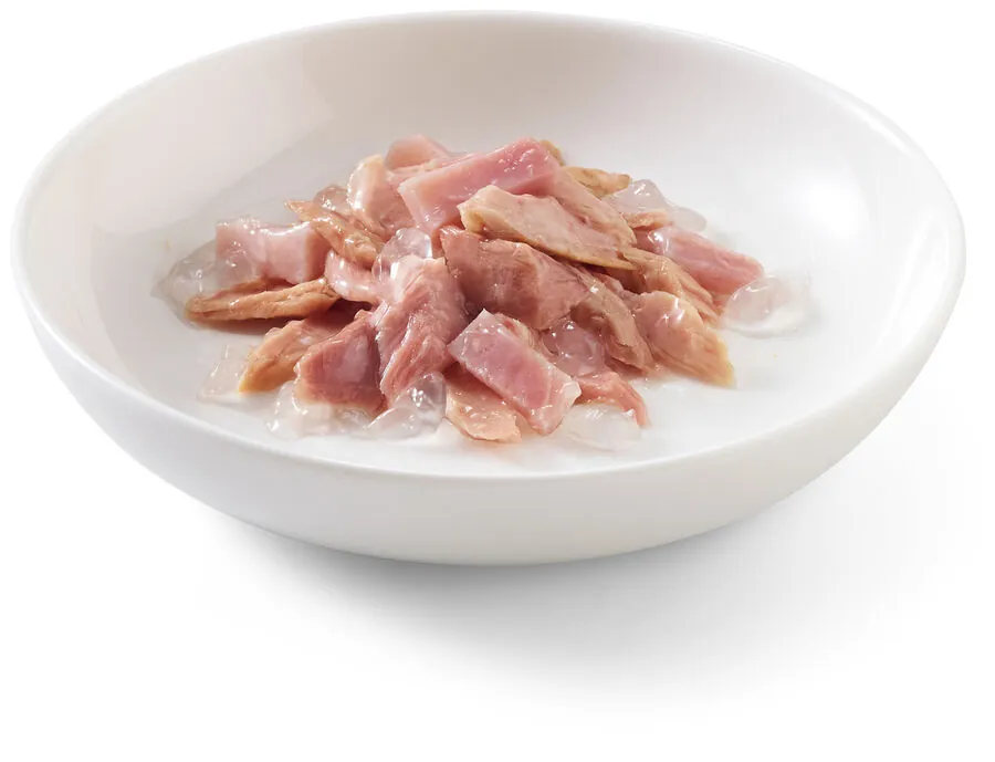 Schesir Ton Balığı Ve Jambonlu Yaş Kedi Maması 85 GR - 3