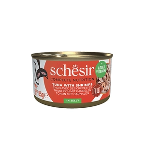Schesir Ton Balığı ve Karidesli Yaş Kedi Maması 85 GR