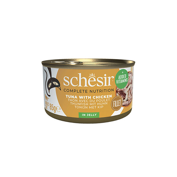 Schesir Ton Balığı ve Tavuklu Kedi Maması 85 GR - 1