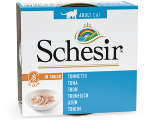 Schesir Ton Balıklı Doğal Sos İçinde Tamamlayıcı Yetişkin Kedi Yaş Maması 70 g - 3