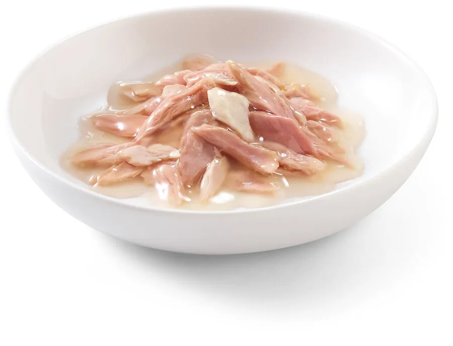 Schesir Ton Balıklı ve Levrekli Tahılsız Kedi Konservesi 70 GR - 3