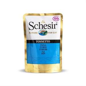 Schesir Ton Balıklı Yaş Kedi Maması 100 gr