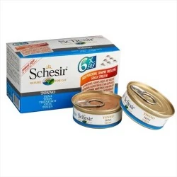 Schesir Ton Balıklı Yaş Kedi Maması 50 GR * 6 Adet - 2
