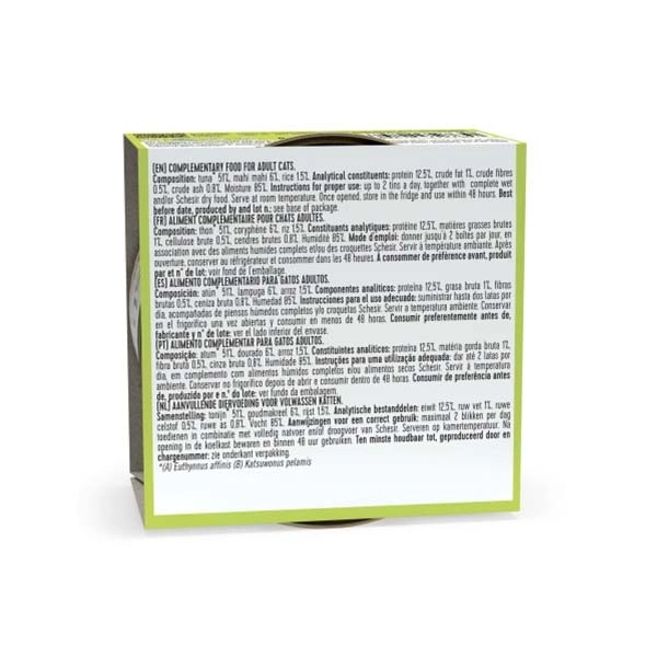 Schesir Ton ve Mahi Mahi Balıklı Kedi Konservesi 85 Gr - 2