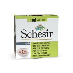Schesir Ton ve Mahi Mahi Balıklı Kedi Konservesi 85 Gr