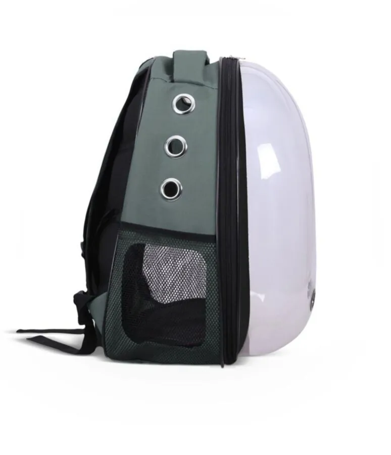 Şeffaf Astronot Kedi Köpek Taşıma Çantası 42x22x33 CM - 3