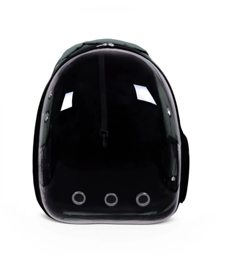 Şeffaf Astronot Kedi Köpek Taşıma Çantası 42x22x33 CM - 4