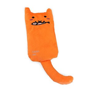 Markamama Oyun Arkadaşı Kedi Oyuncağı Turuncu, Kedi Otlu ve Zilli