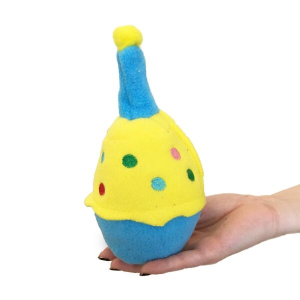 Markamama Parti Pastası Kedi Oyuncağı Mavi, Kedi Otlu ve Zilli - 2