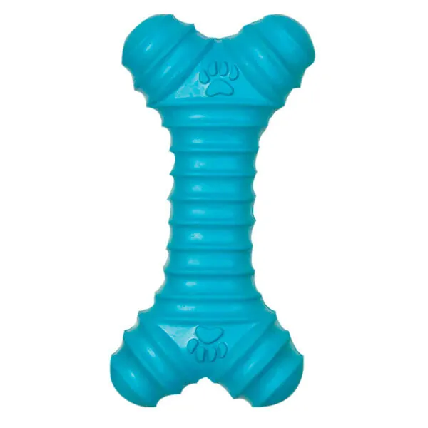 Flamingo Sesli Kauçuk Kemik Oyuncağı 15,5x7x3cm - 1